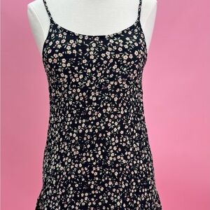 Urban Outfitters Black and White Fitted Camisole